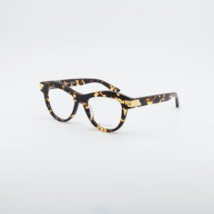 Bottega Veneta BV1105O 002 Eyeglasses Havana 50mm Cat Eye Frame